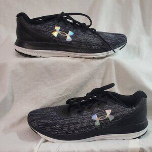 Under Armour Men's Charged Assert Grey and Black Running Shoe size 9